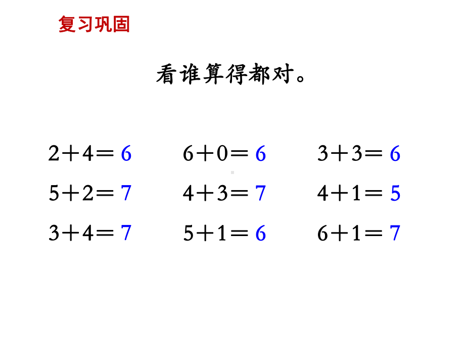 苏教版小学数学一年级上册课件：《6、7减几》教学课件.ppt_第2页