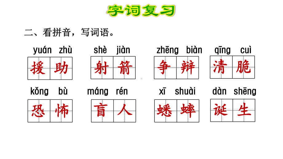 部编版六年级语文下册第五单元复习课件.ppt_第3页