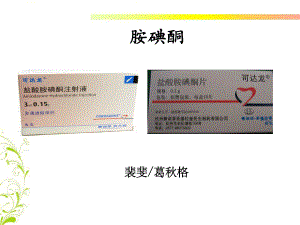 胺碘酮应用注意事项课件.ppt