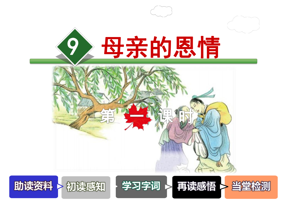 部编苏教版二年级语文下册9母亲的恩情课件.ppt_第2页