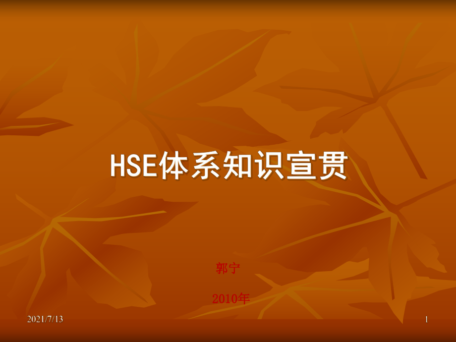 HSE体系知识宣贯压制课件.ppt_第1页