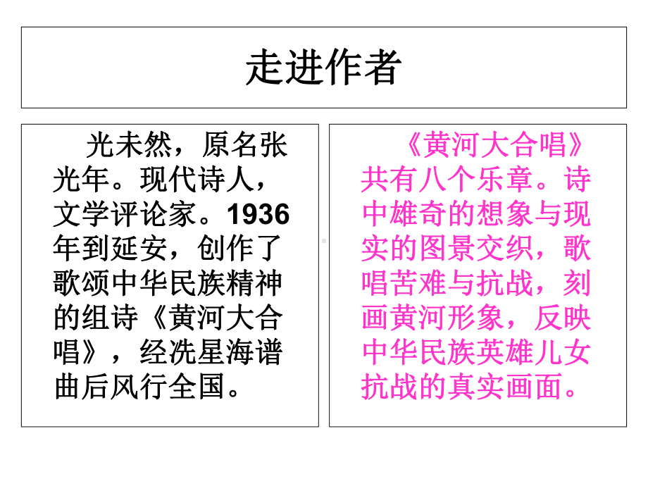 部编版七年级语文下册课件：《黄河颂》.ppt_第3页