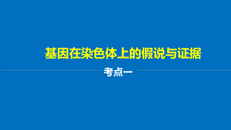 高中生物精品资源高三一轮复习生物第16讲-基因在染色体上和伴性遗传课件.pptx_第2页