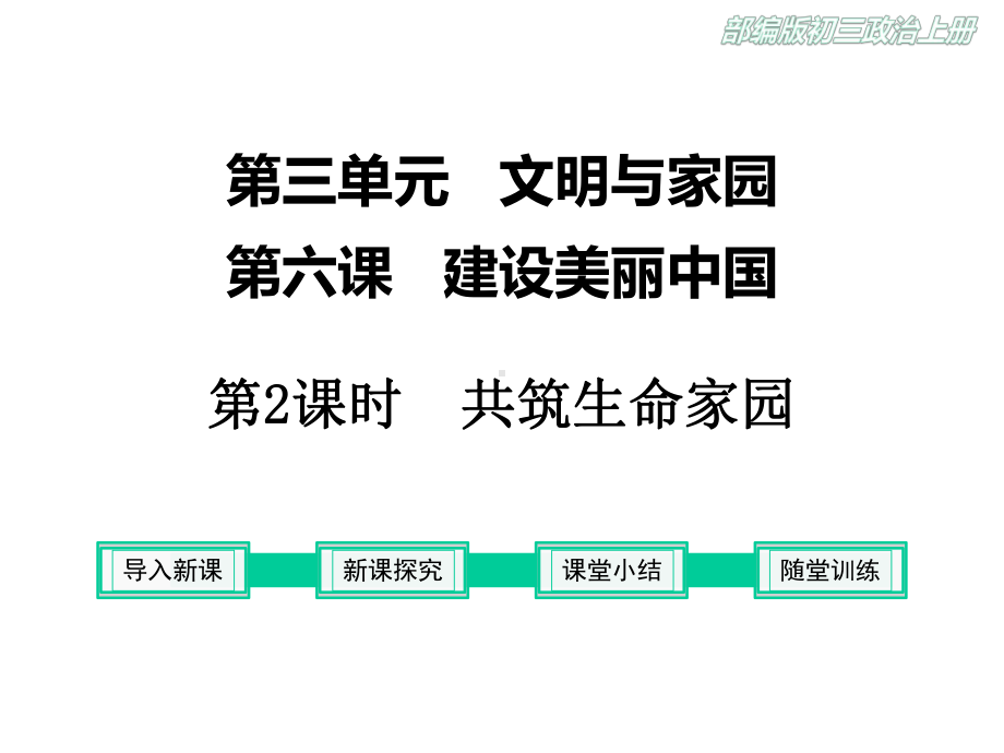 部编版初三政治上册《12-共筑生命家园》课件.ppt_第2页