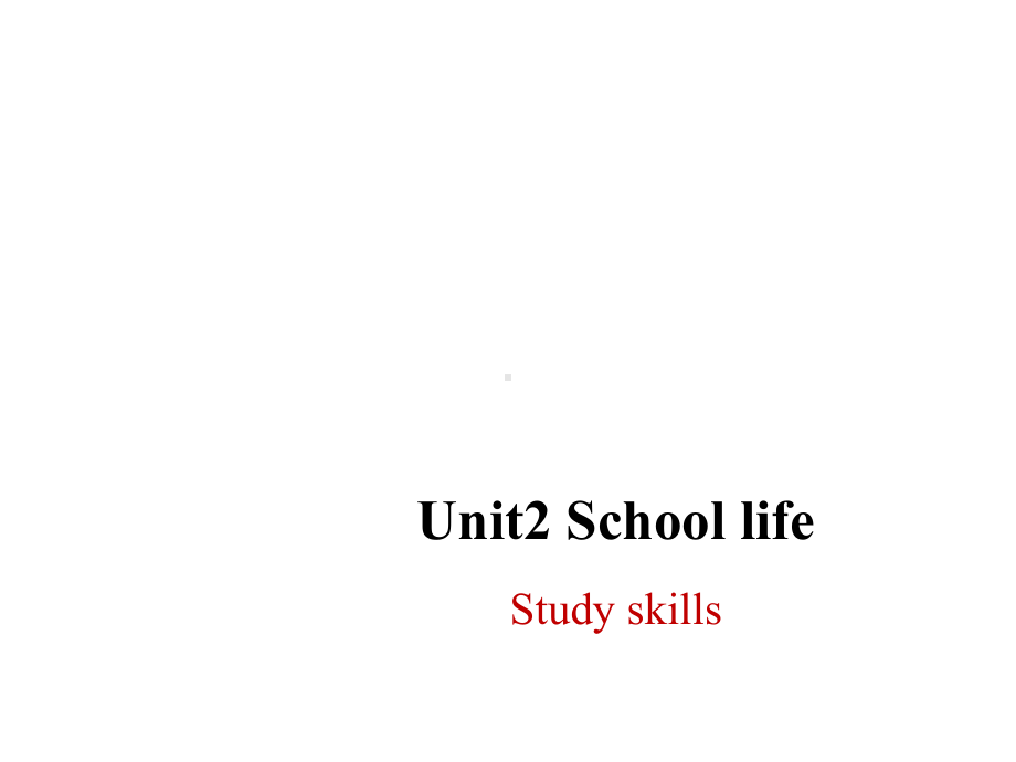 译林版版八年级英语上册Unit2-Study-skills-(共23张)课件.ppt-(课件无音视频)_第1页