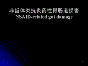 NSaid性胃肠道损害课件.ppt