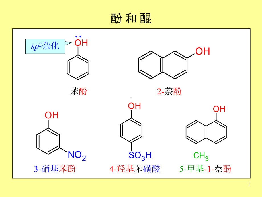 《有机化学》课件第11章-酚和醌.ppt_第1页