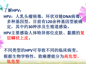 HPV感染和宫颈癌培训课件.ppt