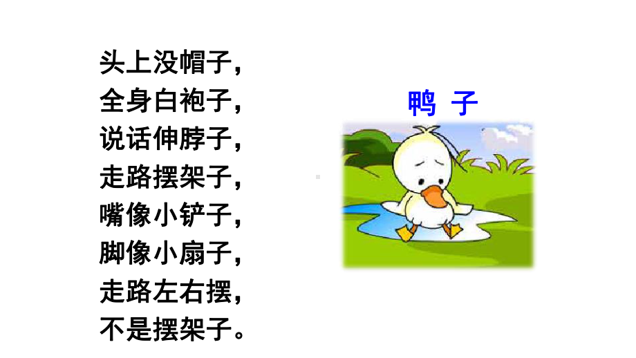 部编版小学一年级语文下册课件：小公鸡和小鸭子.ppt_第3页