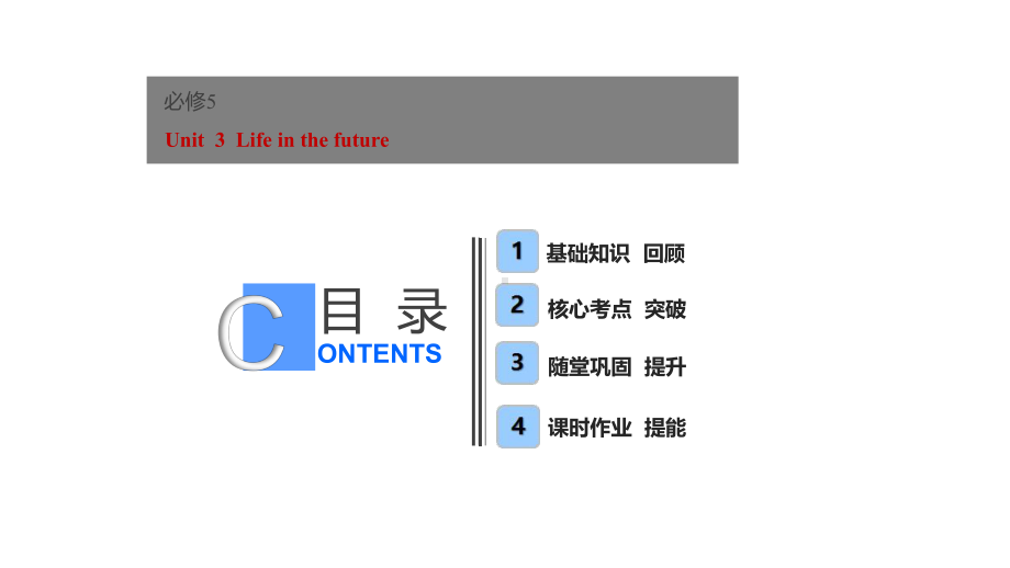 高考英语复习话题3必修5Uni3-Life-in-the-future及计划与愿望课件.pptx_第1页