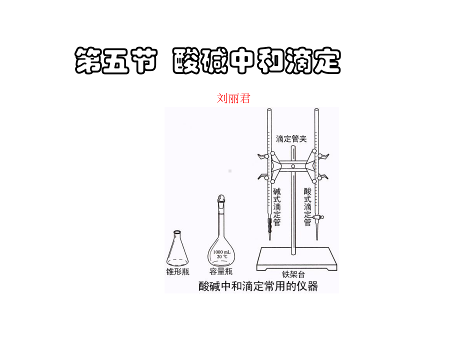 酸碱中和滴定-课件.ppt_第1页