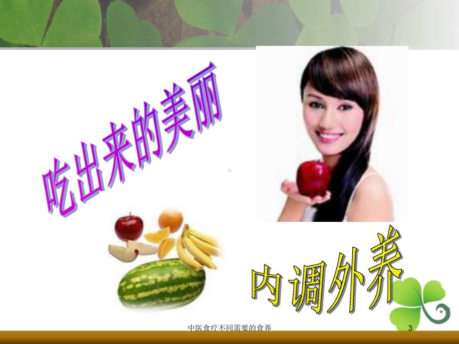 中医食疗不同需要的食养培训课件.ppt_第3页