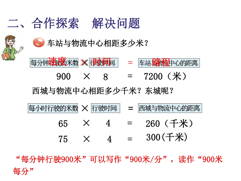 青岛版五四制三年级年级下册-第九单元-解决问题-行程相遇问题课件设计.ppt_第3页