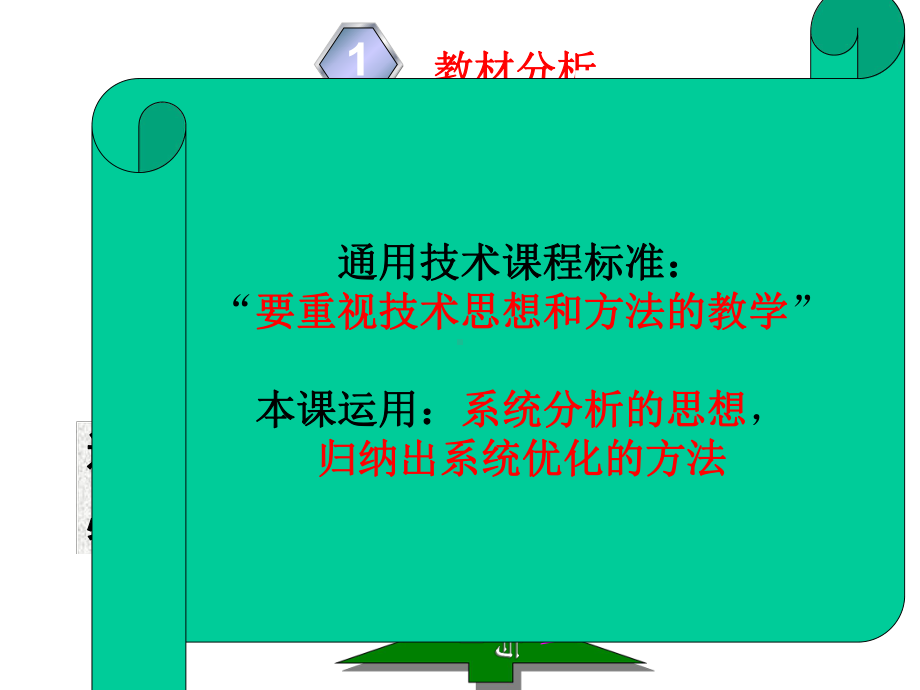 高中通用技术-系统的分析说课稿课件.ppt_第3页