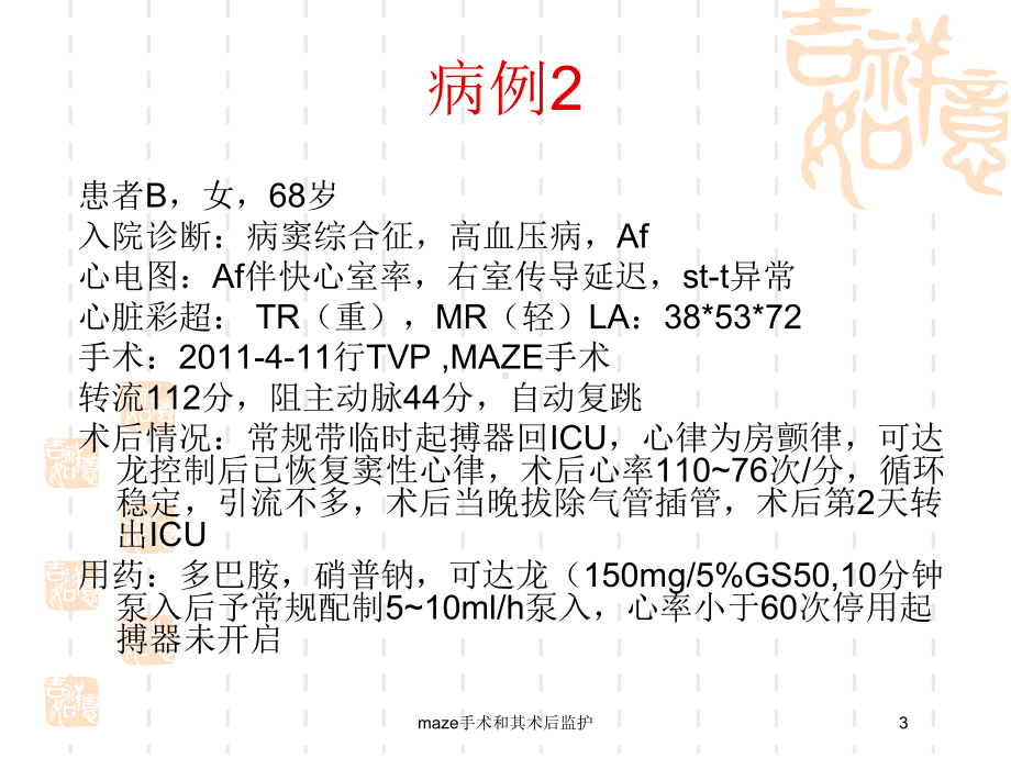 maze手术和其术后监护培训课件.ppt_第3页