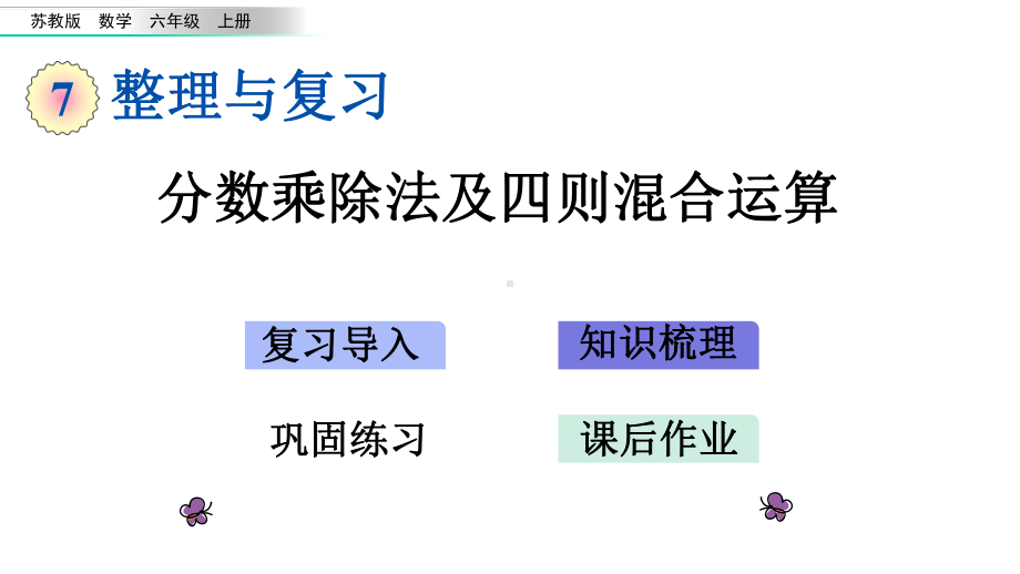 苏教版六年级上册第七单元整理与复习全部课件.pptx_第1页