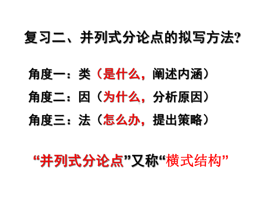 高中作文-拟写分论点的角度、(递进式、辩证式分论点)课件(25张PPT).ppt_第3页