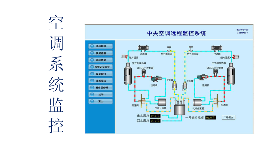 通风与空调系统施工微课课件-空调系统监控.pptx_第1页