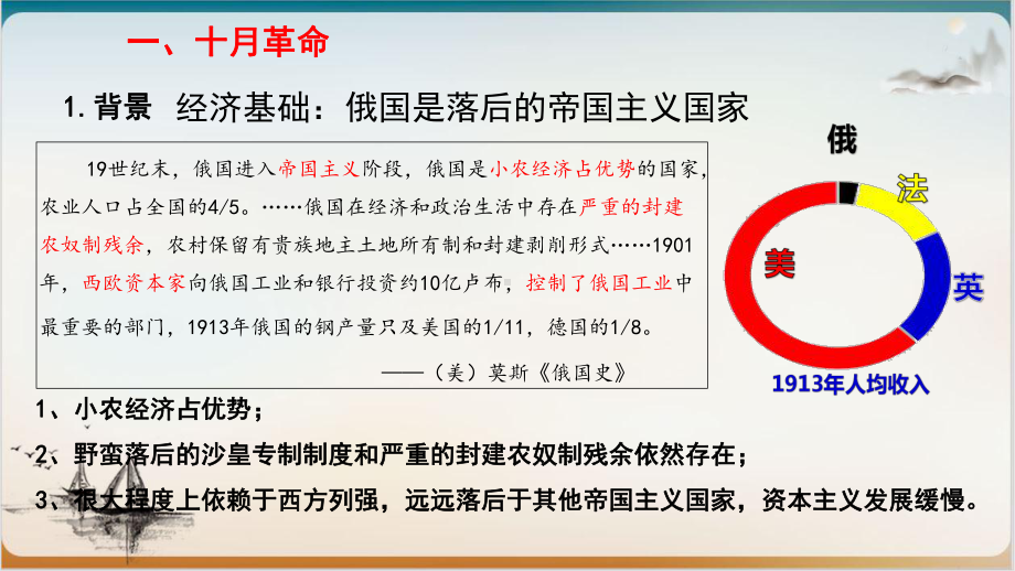 《十月革命的胜利与苏联的社会主义实践》优质公开课统编版历史2课件.pptx_第2页