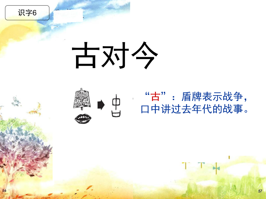 部编一年级下册识字6《古对今》课件.ppt_第2页