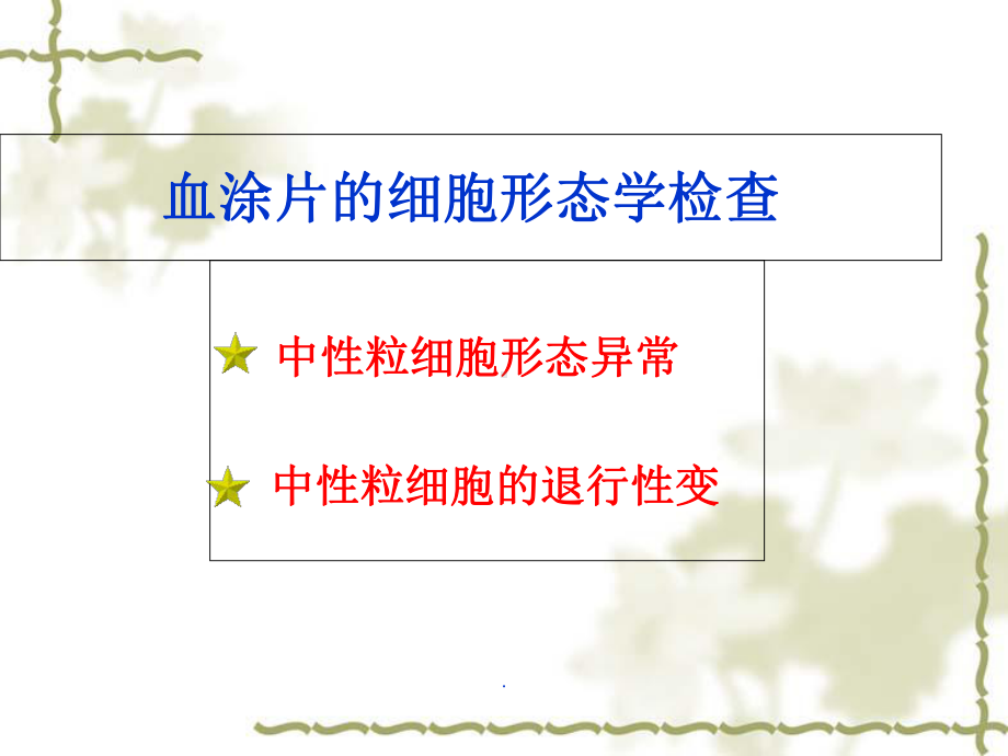 中性粒细胞形态异常教学课件.ppt_第3页