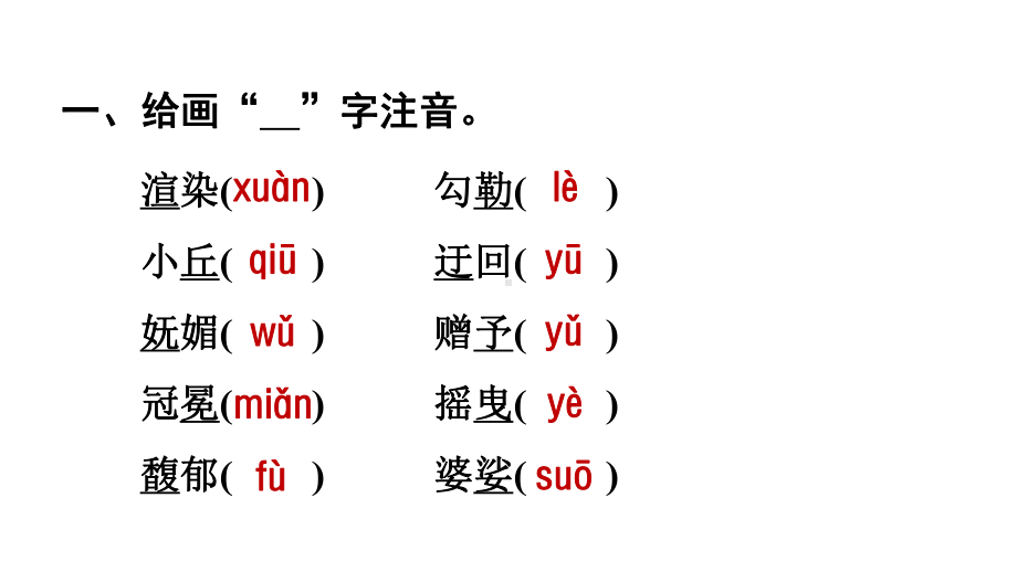 部编版(统编)六年级上册小学语文期末复习课件(按单元复习).ppt_第3页