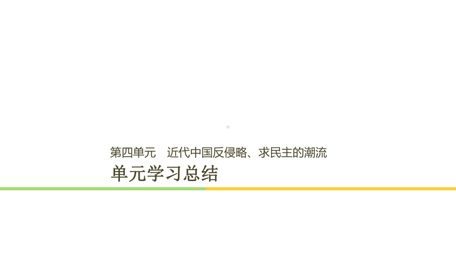 高中历史第4单元单元学习总结课件新人教版必修1.ppt_第1页