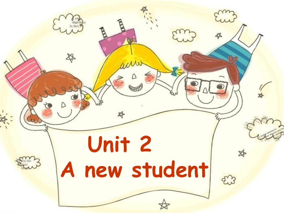 统编版(部编版)五年级上册英语课件-Unit-2《A-new-student》课件-(共16张).ppt-(课件无音视频)_第1页