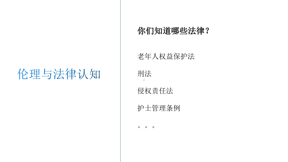 老年常见护理技术：伦理与法律认知课件.pptx_第2页