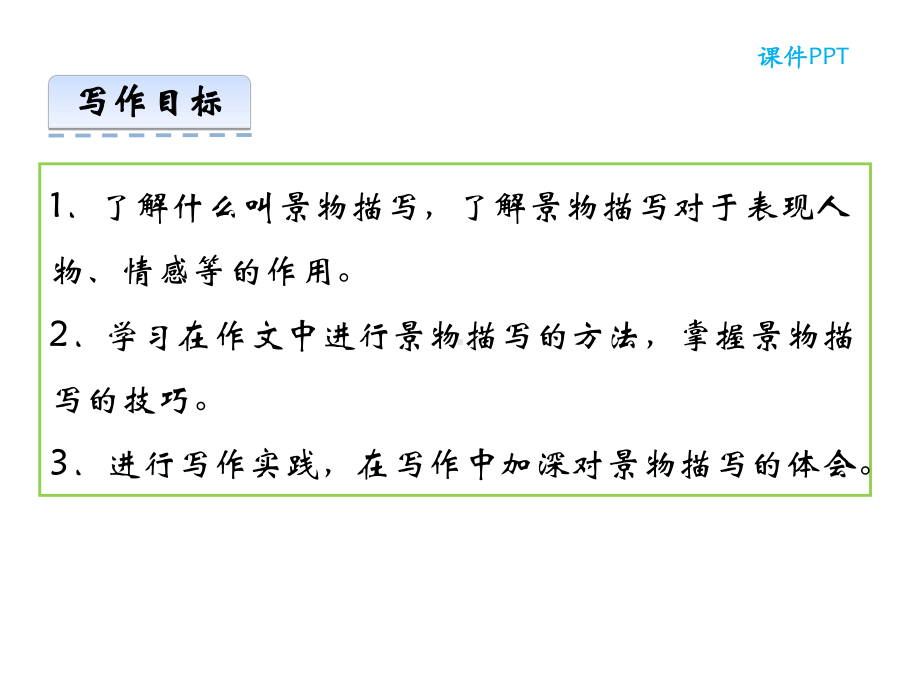 部编本人教版八年级语文上册第三单元-写作-学习描写景物公开课课件.ppt_第2页