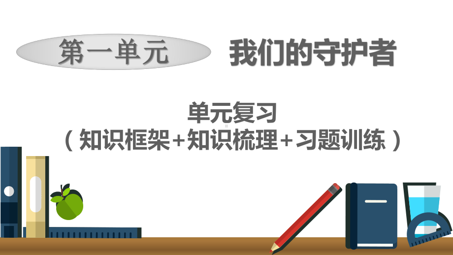 统编部编版小学六年级上册道德与法治第一单元期末复习课件知识框架+知识梳理+习题训练.pptx_第1页