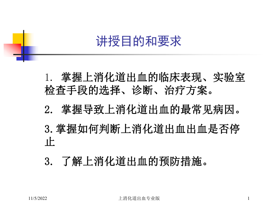 上消化道出血专业版培训课件.ppt_第1页