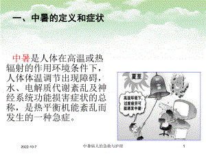 中暑病人的急救与护理培训课件.ppt