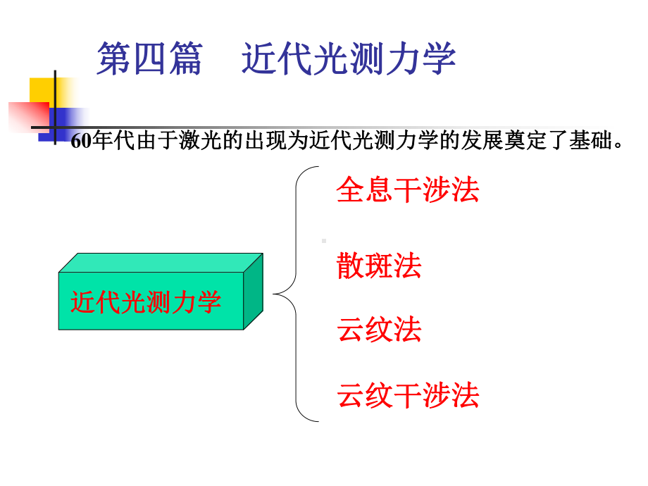 《实验应力分析》--近代光测课件.ppt_第1页