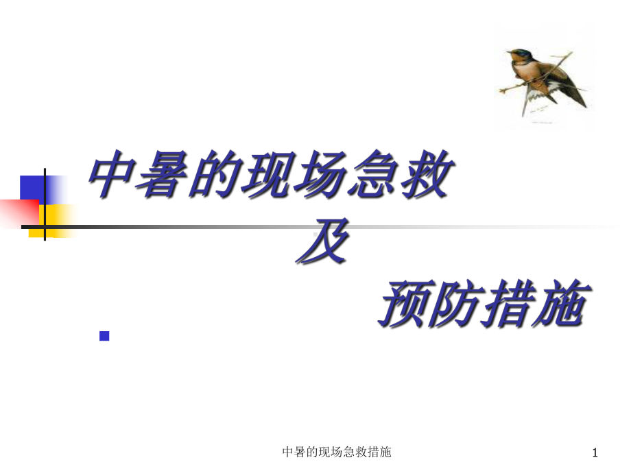 中暑的现场急救措施课件.ppt_第1页