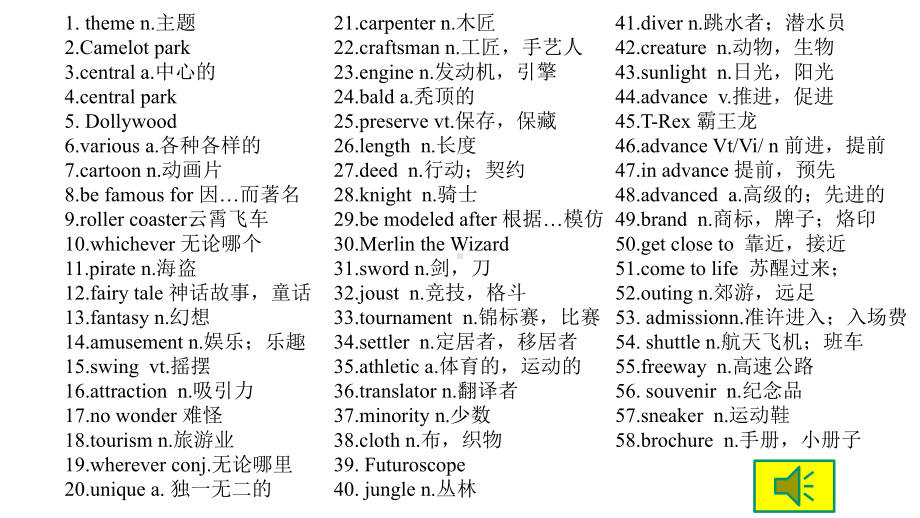 高中英语人教新课标必修四Unit5知识点总结课件(43张ppt)》.ppt--（课件中不含音视频）_第2页