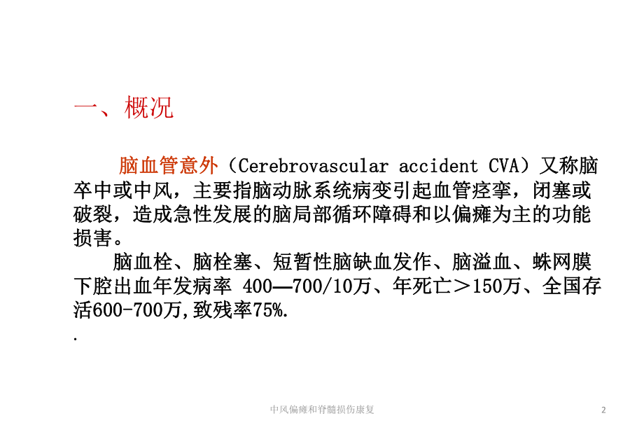 中风偏瘫和脊髓损伤康复培训课件.ppt_第2页