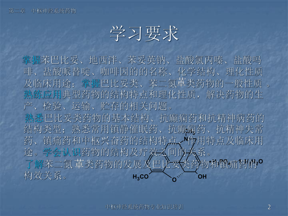 中枢神经系统药物专业知识培训培训课件.ppt_第2页