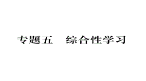 部编版八年级上册语文期末复习综合性学习课件.ppt