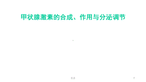 经典甲状腺激素的合成课件.ppt