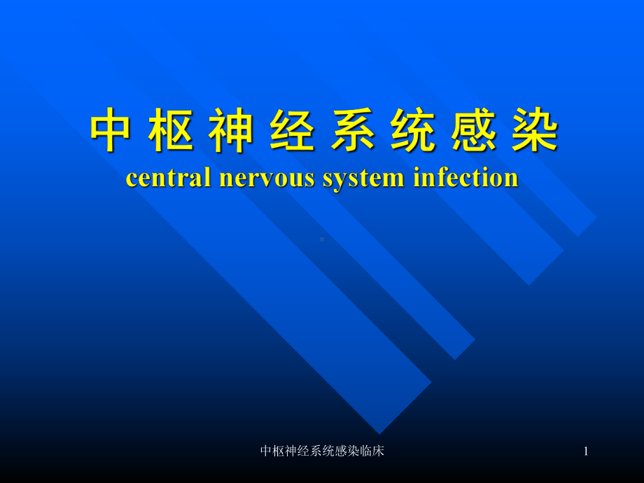 中枢神经系统感染临床课件.ppt_第1页