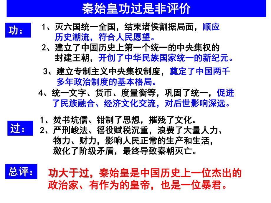 高考历史一轮复习课件：人教版-必修1-第2课-《秦朝中央集权制度的形成》(共24张PPT).ppt_第3页