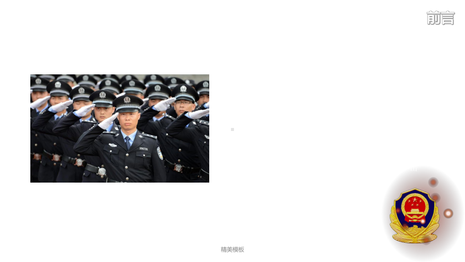 精美模板：公安机关警务系统工作汇报课件.ppt_第2页