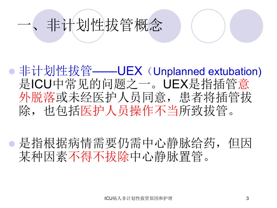 ICU病人非计划性拔管原因和护理培训课件.ppt_第3页