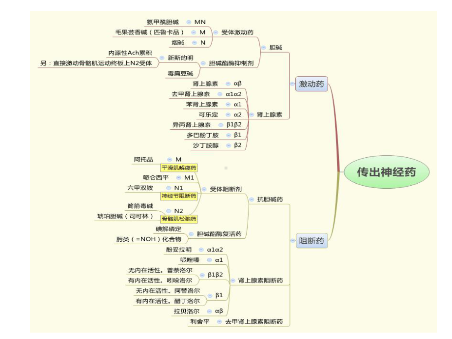 《药理学》思维导图课件.ppt_第1页