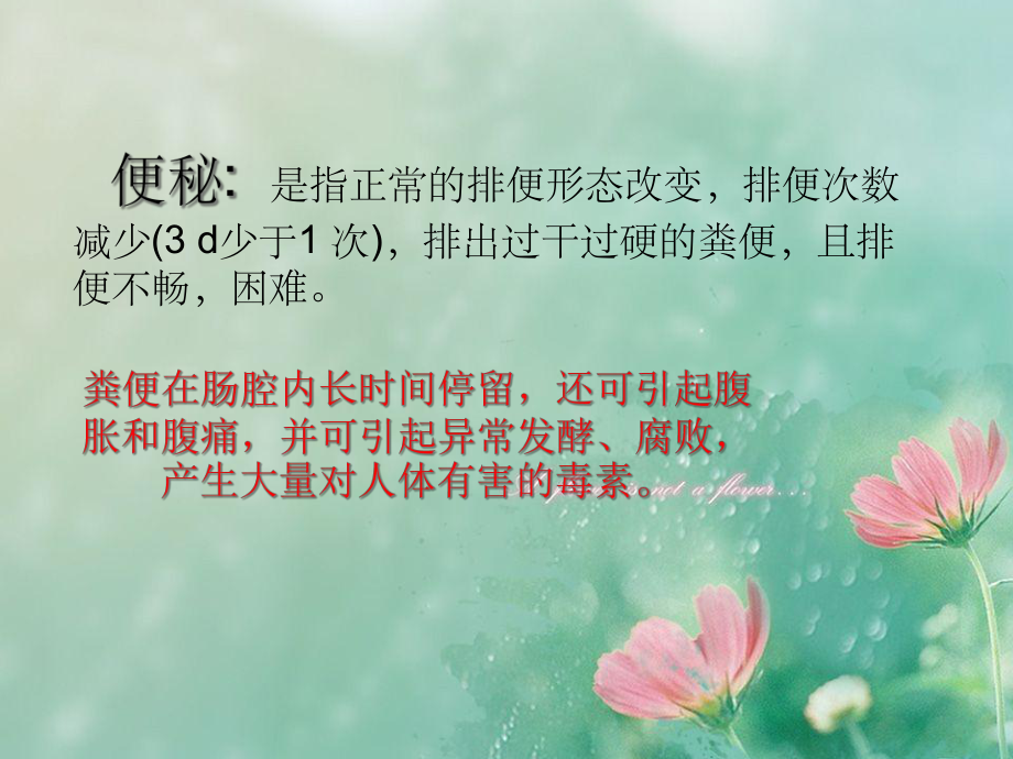 骨科卧床病人便秘的常见原因及预防计划课件.ppt_第2页