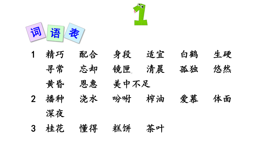 部编版五年级语文上册词语及古诗复习课件.pptx_第2页