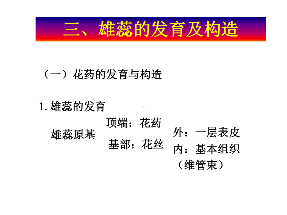 雌蕊的发育与结构课件.ppt_第1页