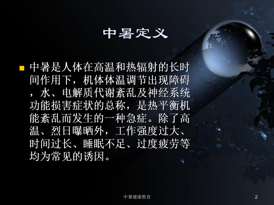 中暑健康教育培训课件.ppt_第2页