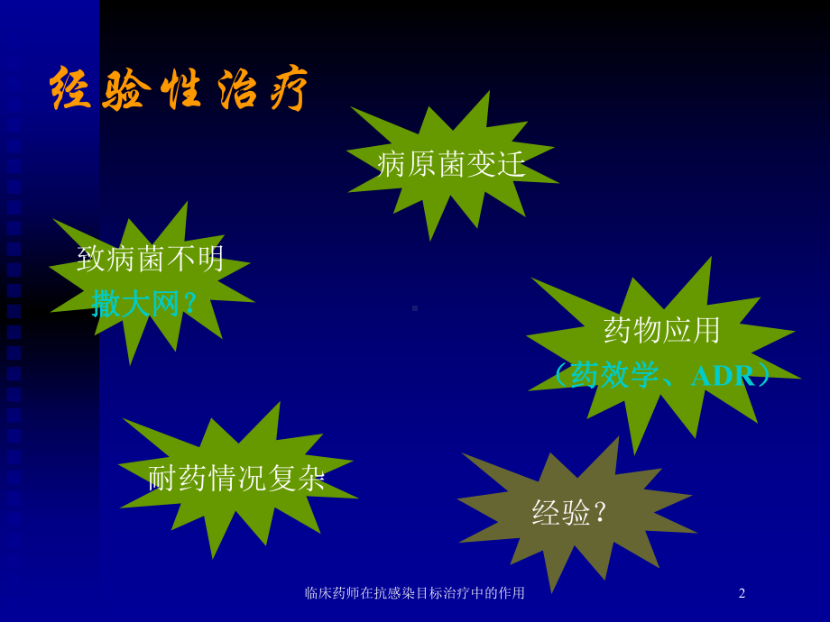 临床药师在抗感染目标治疗中的作用培训课件.ppt_第2页